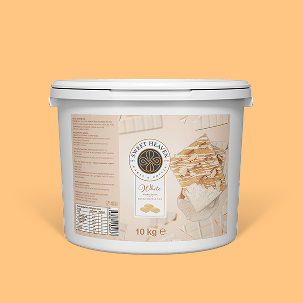 Beyaz Waffle Sos 10kg