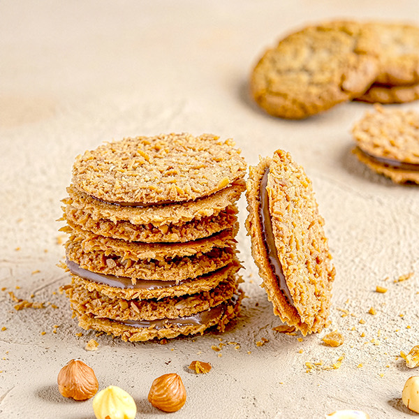 Glutensiz Fındık Kremalı Kurabiye